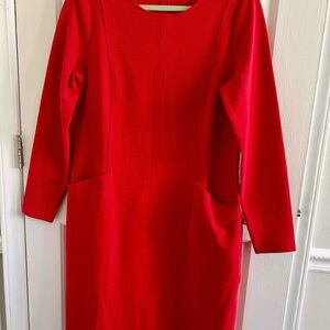 Boden Ottoman Long Sleeve Dress